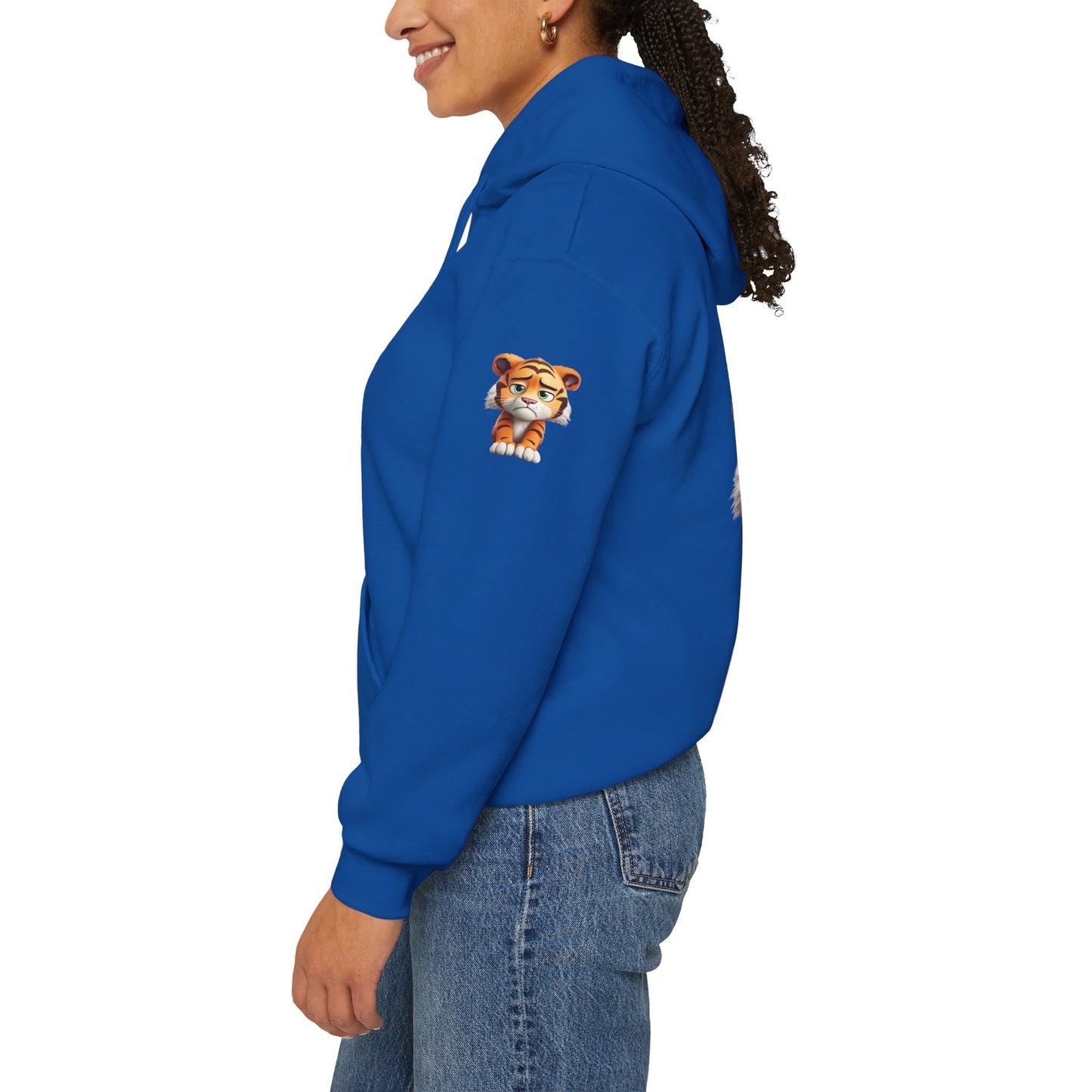 Princess Grace Cute Tiger Graphic Unisex Hoodie