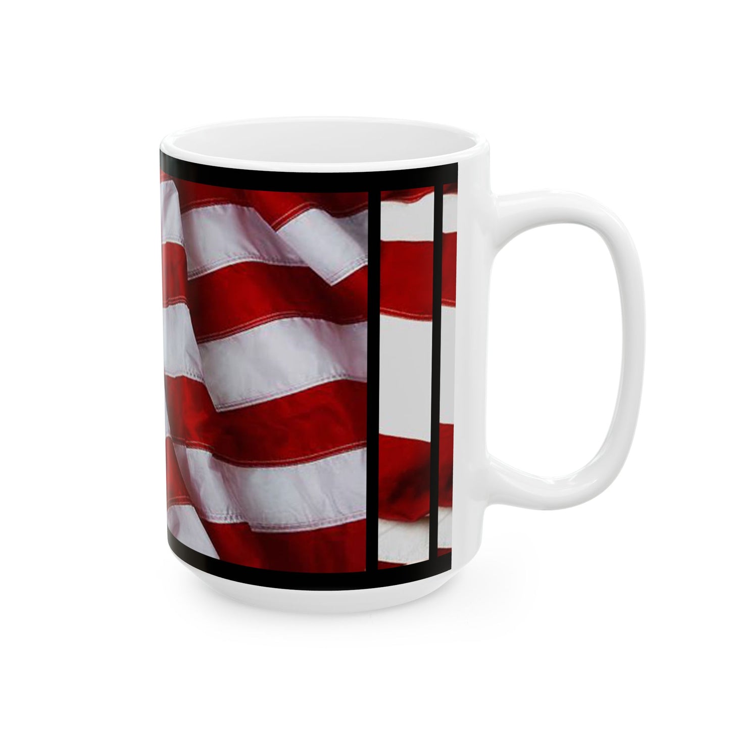 Princess Grace Patriotic Eagle Ceramic Mug Perfect for Veterans Day, Independence Day, Coffee Lovers, Gifts, USA Decor