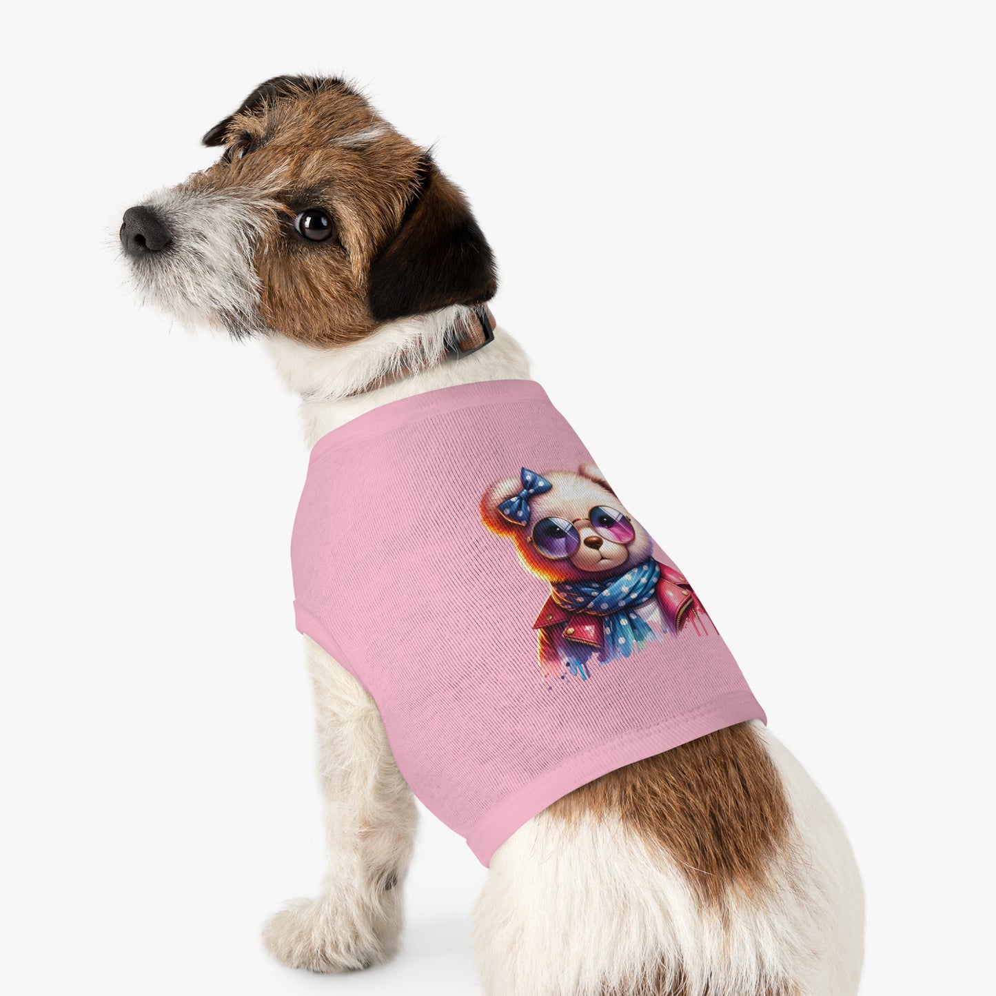 Princess Grace CUTE Trendy Pet Tank Top with Stylish Bear Design