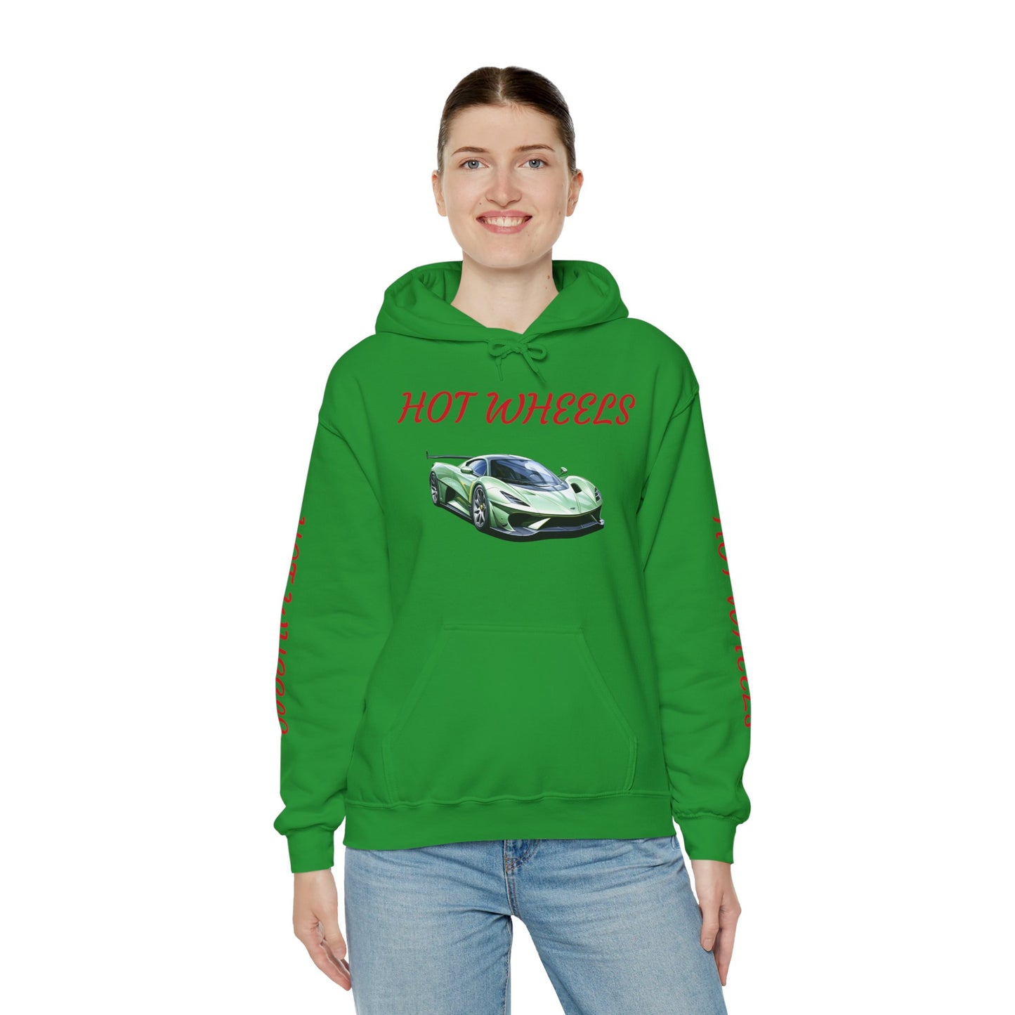 Princess Grace Hot Wheels Unisex Hooded Sweatshirt Sports Car Lovers Collection