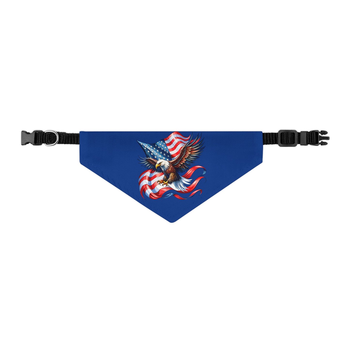 Princess Grace Patriotic Eagle Pet Bandana USA Flag Design for Dogs