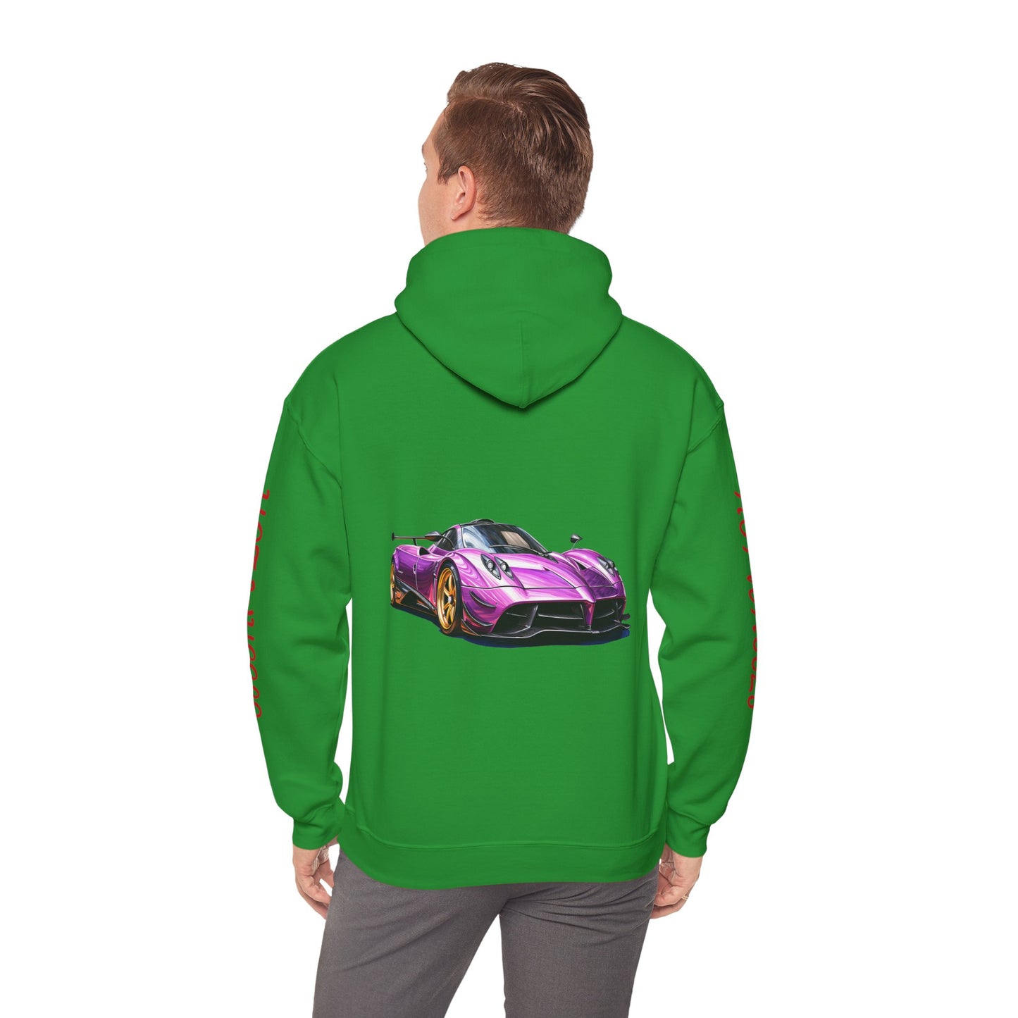 Princess Grace Hot Wheels Graphic Hoodie for Car Enthusiasts