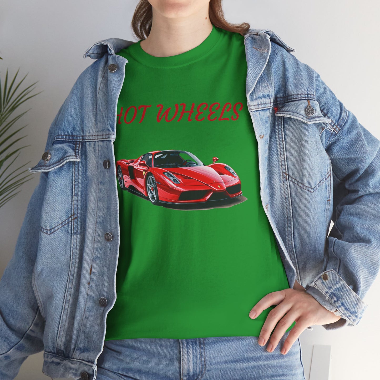 Princess Grace Hot Wheels Unisex Heavy Cotton Tee Perfect for Car Enthusiasts