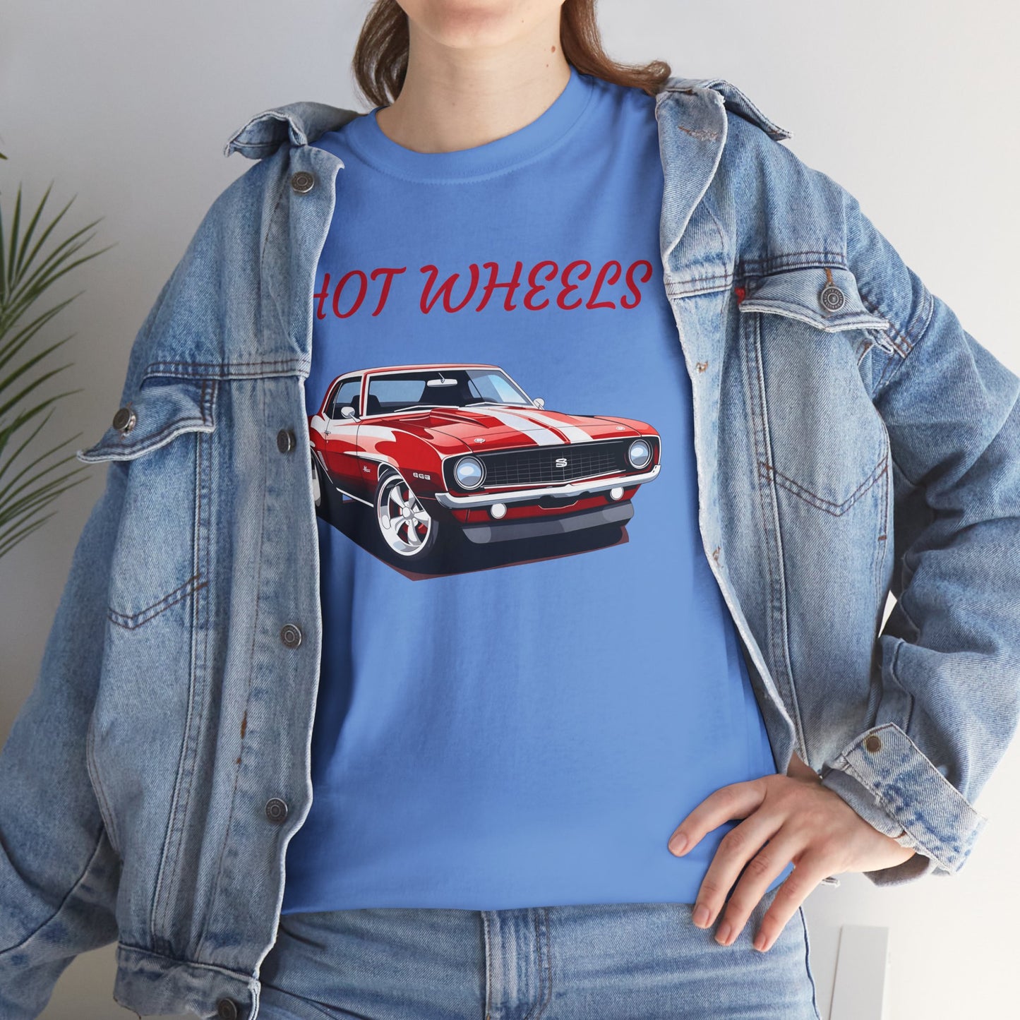 Princess Grace Hot Wheels Graphic Unisex Heavy Cotton Tee Perfect for Car Enthusiasts