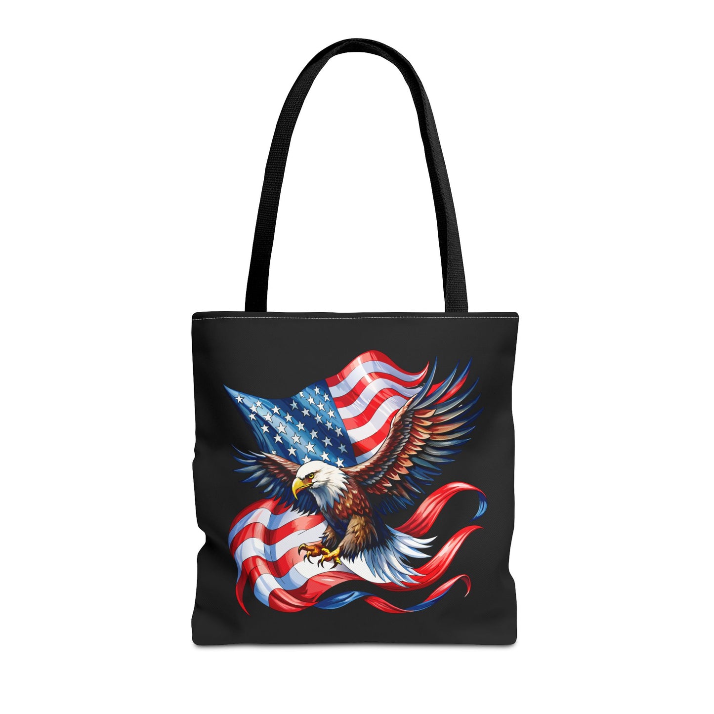 Princess Grace Patriotic Eagle Tote Bag Perfect for Fourth of July and Memorial Day