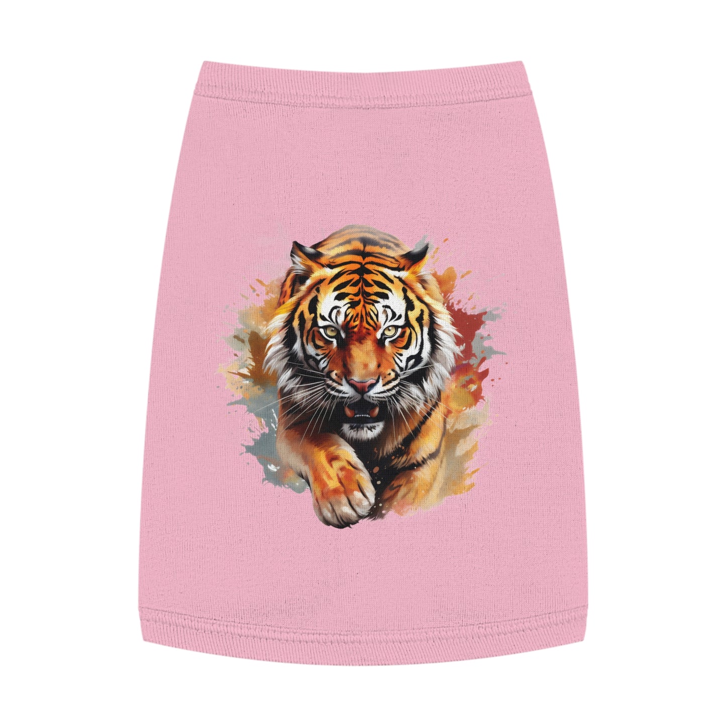 Princess Grace CUTE Wild Tiger Pet Tank Top Stylish Animal Print for Trendy Pets
