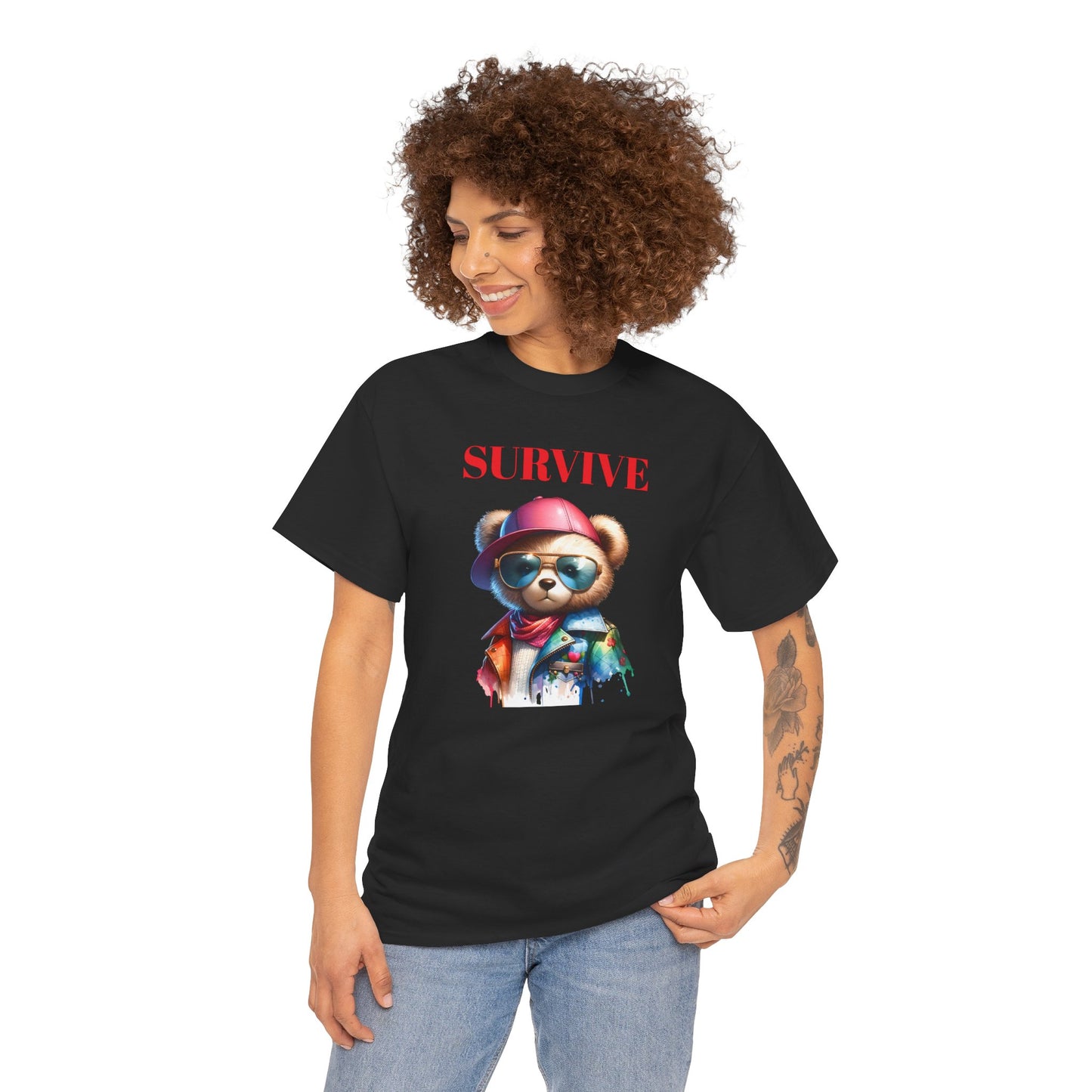 Princess Grace SURVIVE Unisex Heavy Cotton Tee