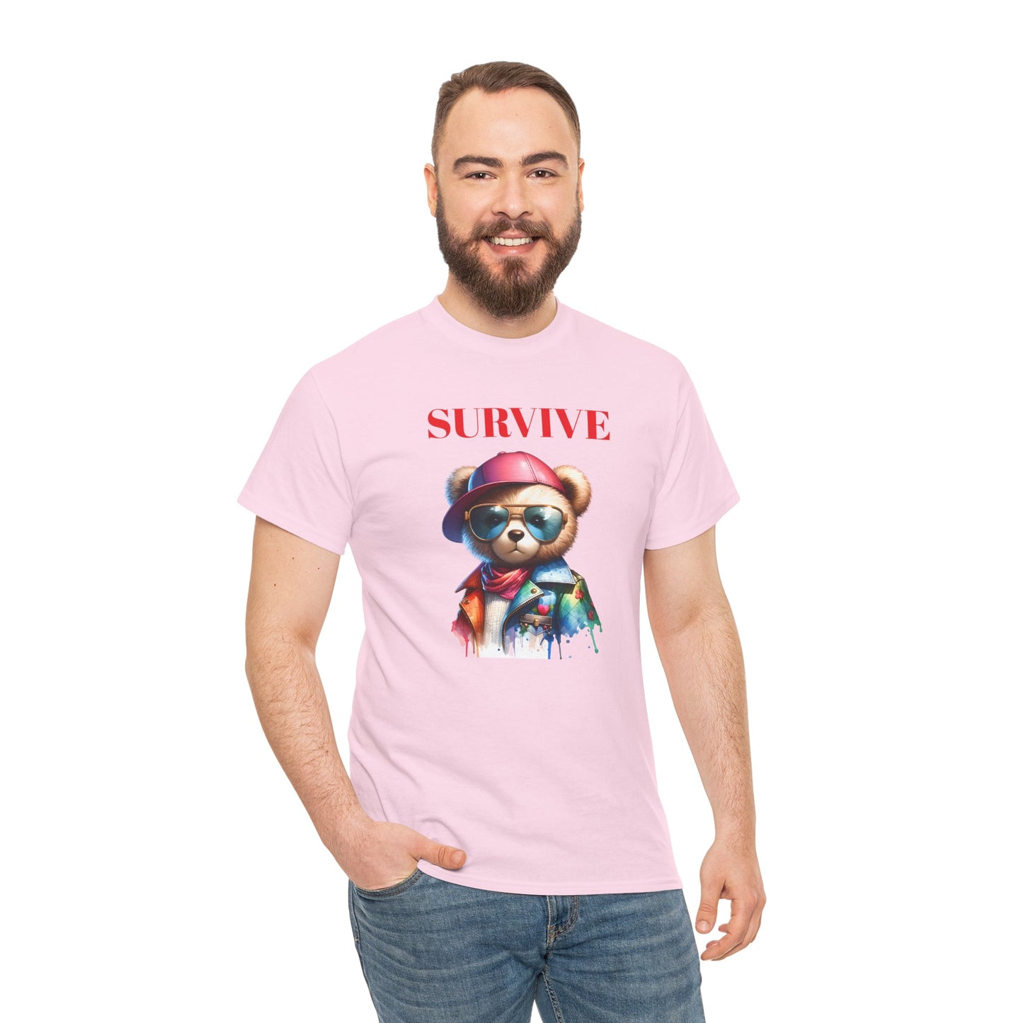 Princess Grace SURVIVE Unisex Heavy Cotton Tee