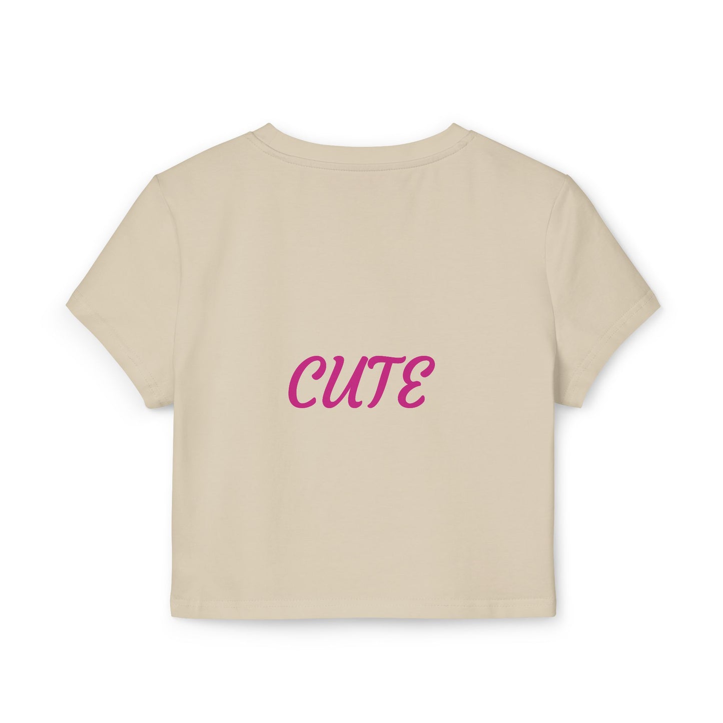 Princess Grace Cute Tiger Women's Baby Tee Playful and Stylish Top for Animal Lovers