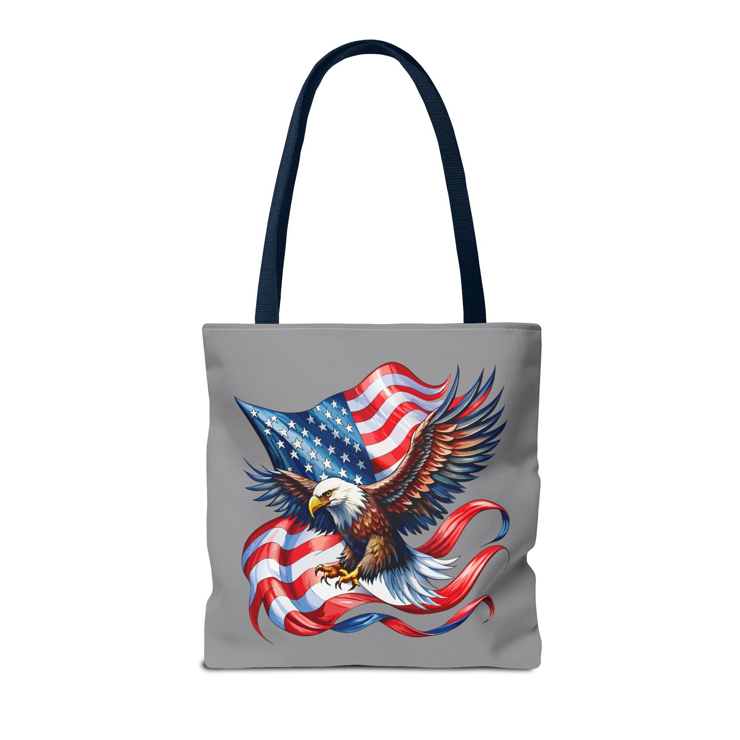 Princess Grace Patriotic Eagle Tote Bag Perfect for Fourth of July and Memorial Day