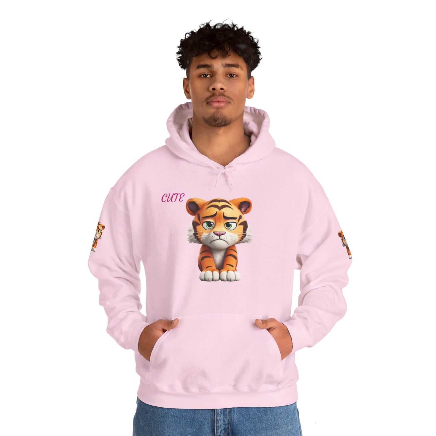 Princess Grace Cute Tiger Graphic Unisex Hoodie