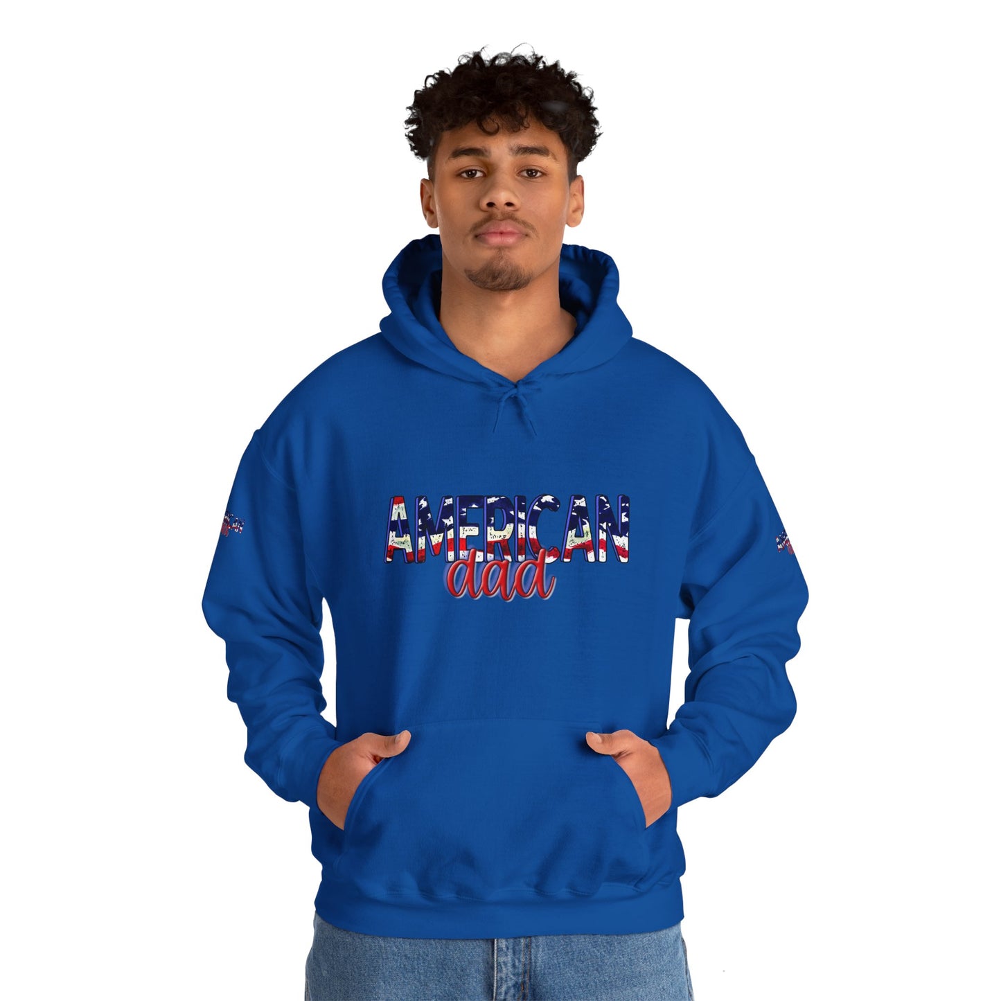 Princess Grace Patriotic American Dad Hooded Sweatshirt