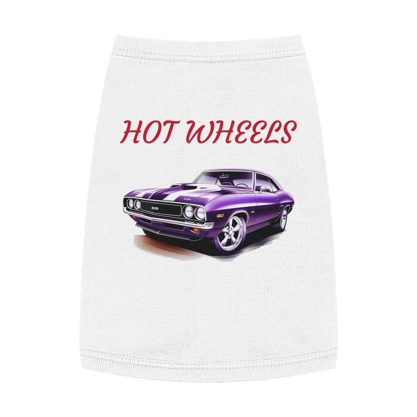 Princess Grace Hot Wheels Pet Tank Top Hot Wheels Car Design for Stylish Pets