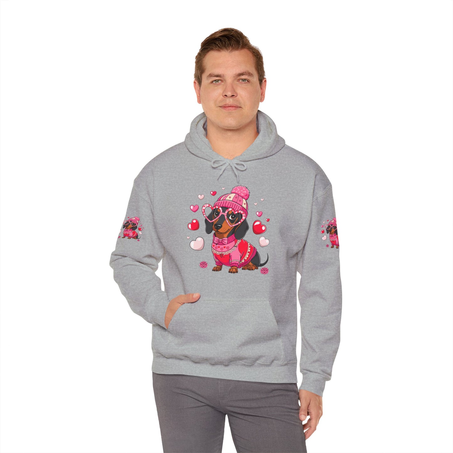 Princess Grace Cute Dachshund Love Sweatshirt for Dog Lovers