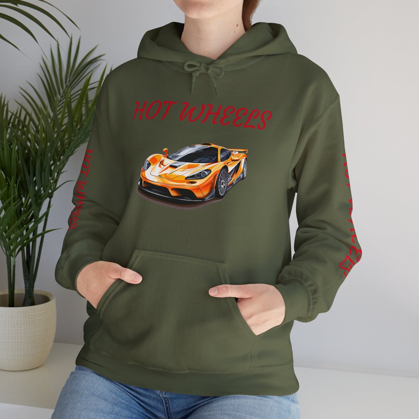 Princess Grace Hot Wheels Unisex Hoodie Graphic Sweatshirt for Car Enthusiasts