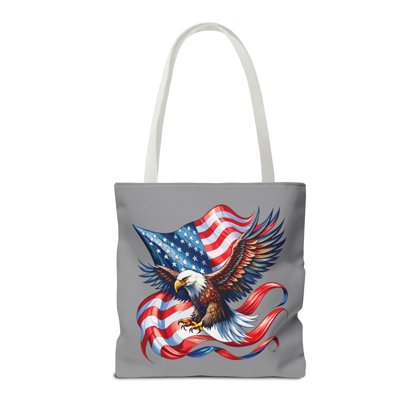 Princess Grace Patriotic Eagle Tote Bag Perfect for Fourth of July and Memorial Day