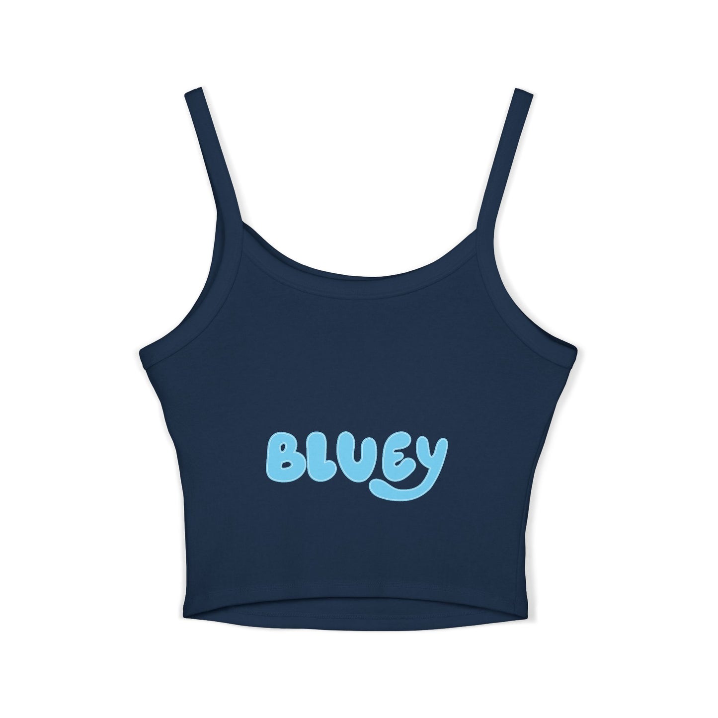 Princess Grace Bluey Colorful Spaghetti Strap Tank Top ‘It's OK to Be Different’