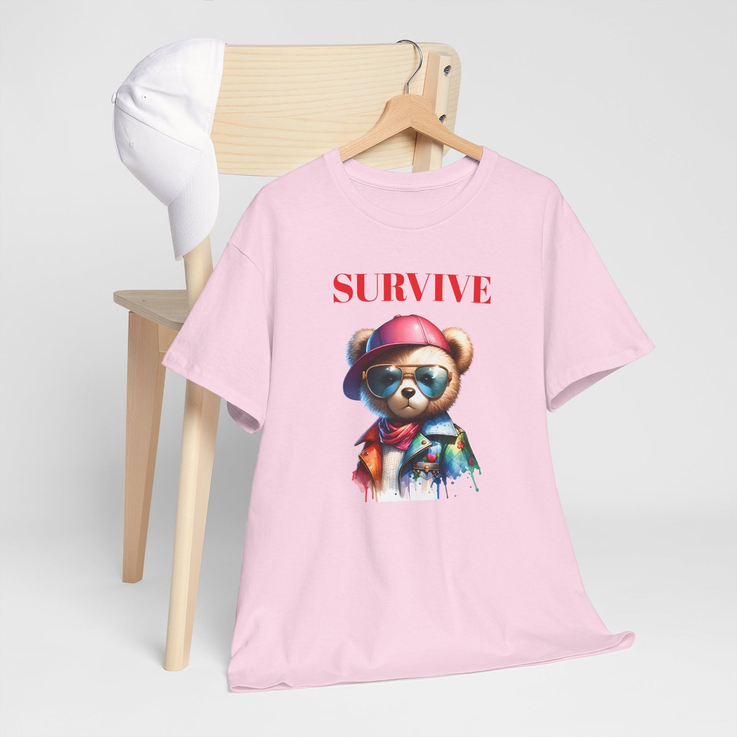 Princess Grace SURVIVE Unisex Heavy Cotton Tee