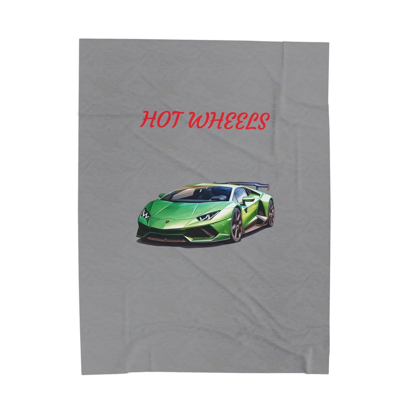 Princess Grace Hot Wheels Velveteen Plush Blanket Cozy Car Themed Throw for Kids and Car Enthusiasts