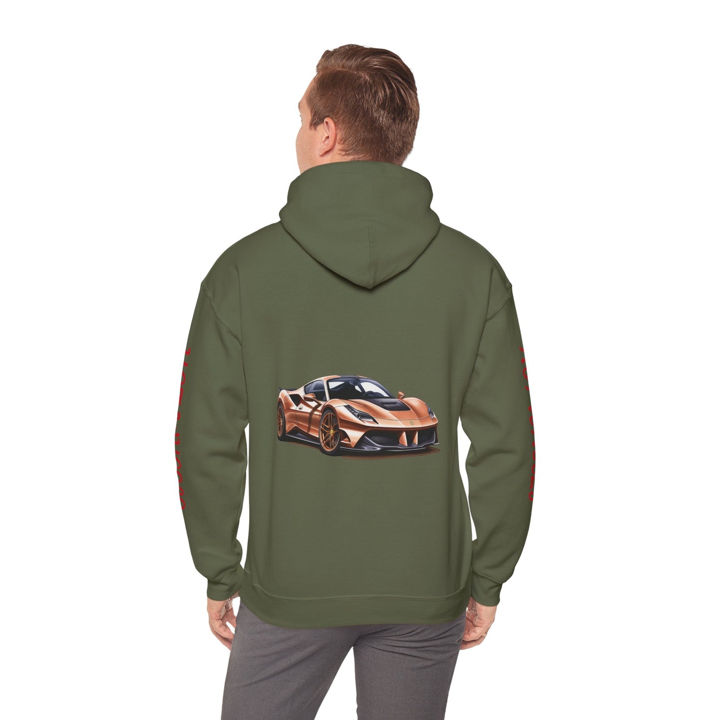 Princess Grace Hot Wheels Unisex Heavy Blend Hooded Sweatshirt Vintage Car Design