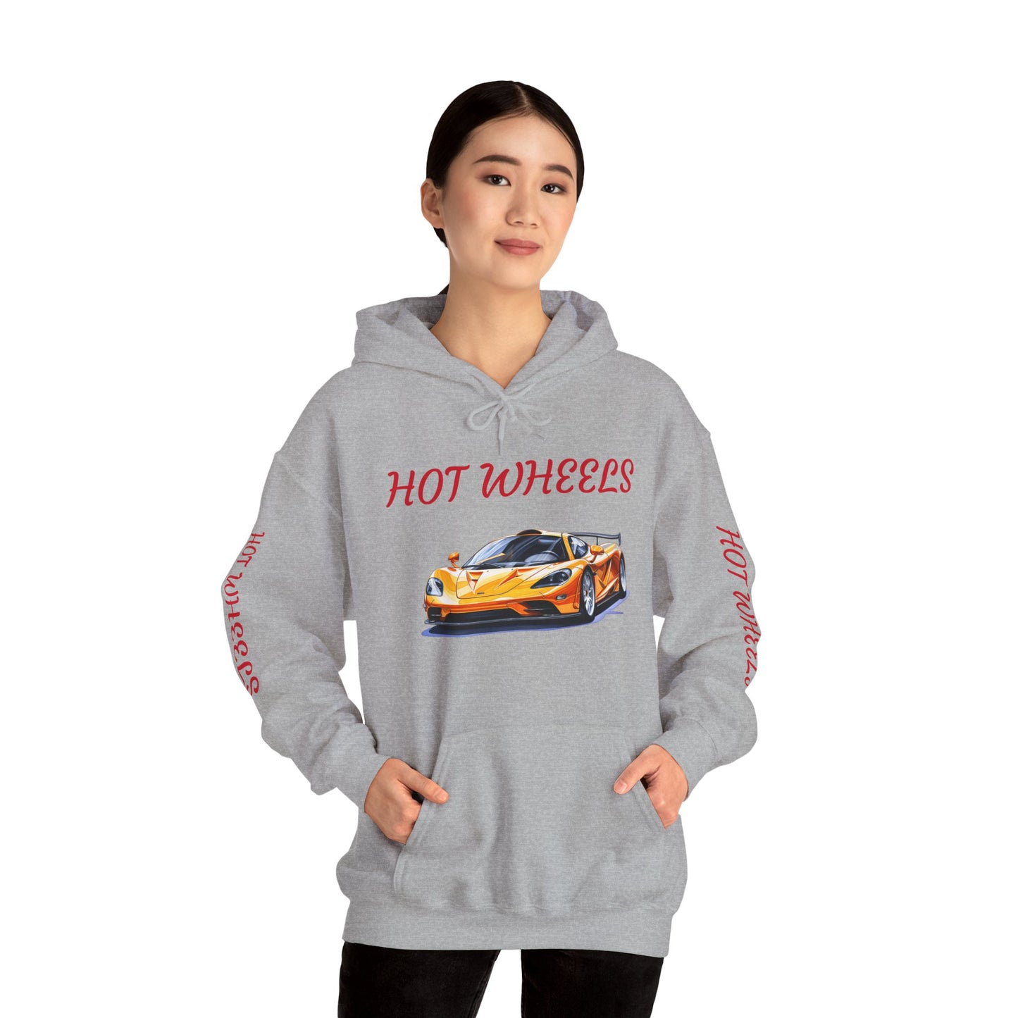 Princess Grace Hot Wheels Unisex Hooded Sweatshirt Retro Car Art