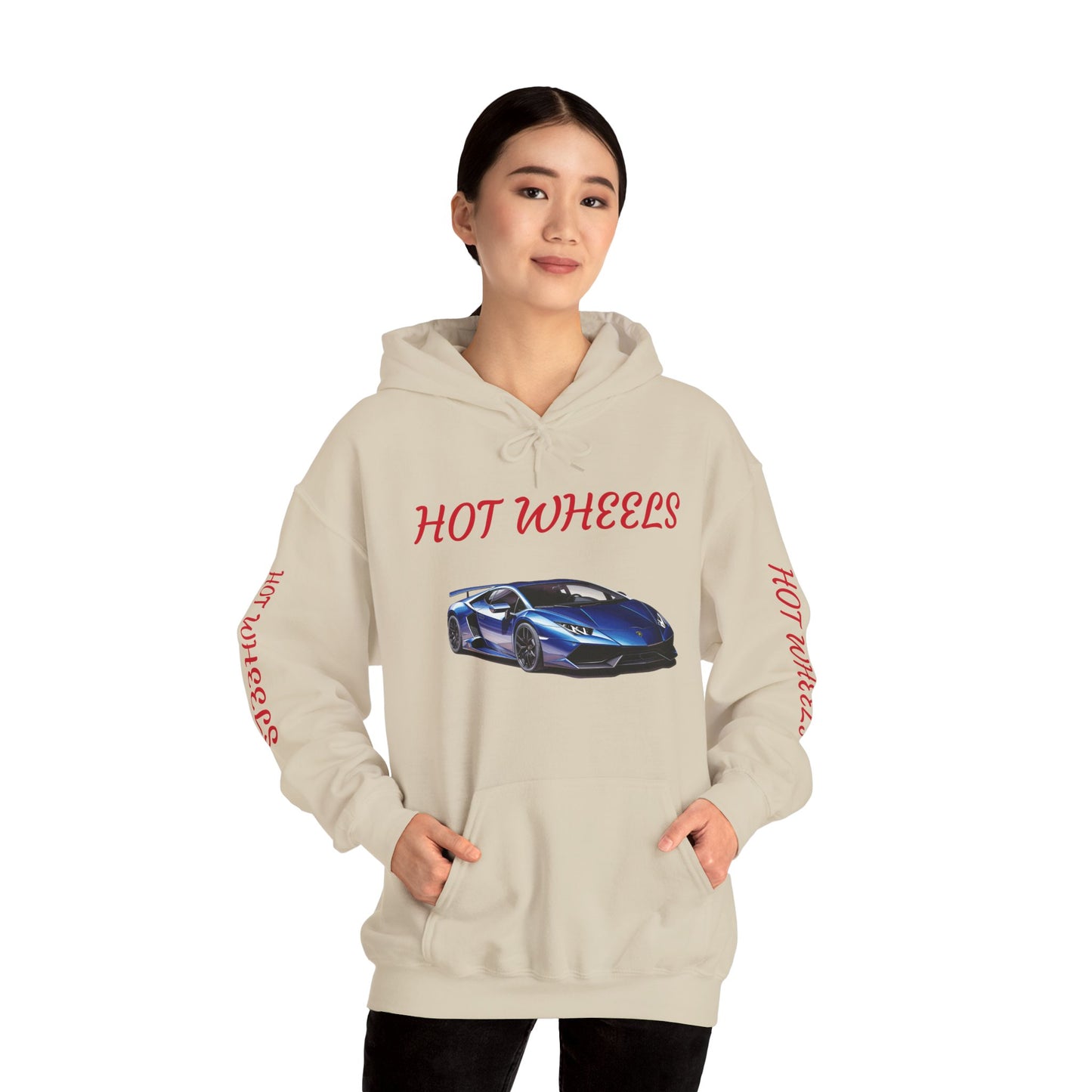 Princess Grace Hot Wheels Unisex Heavy Blend Hoodie Cool Car Graphic Sweatshirt for Auto Enthusiasts