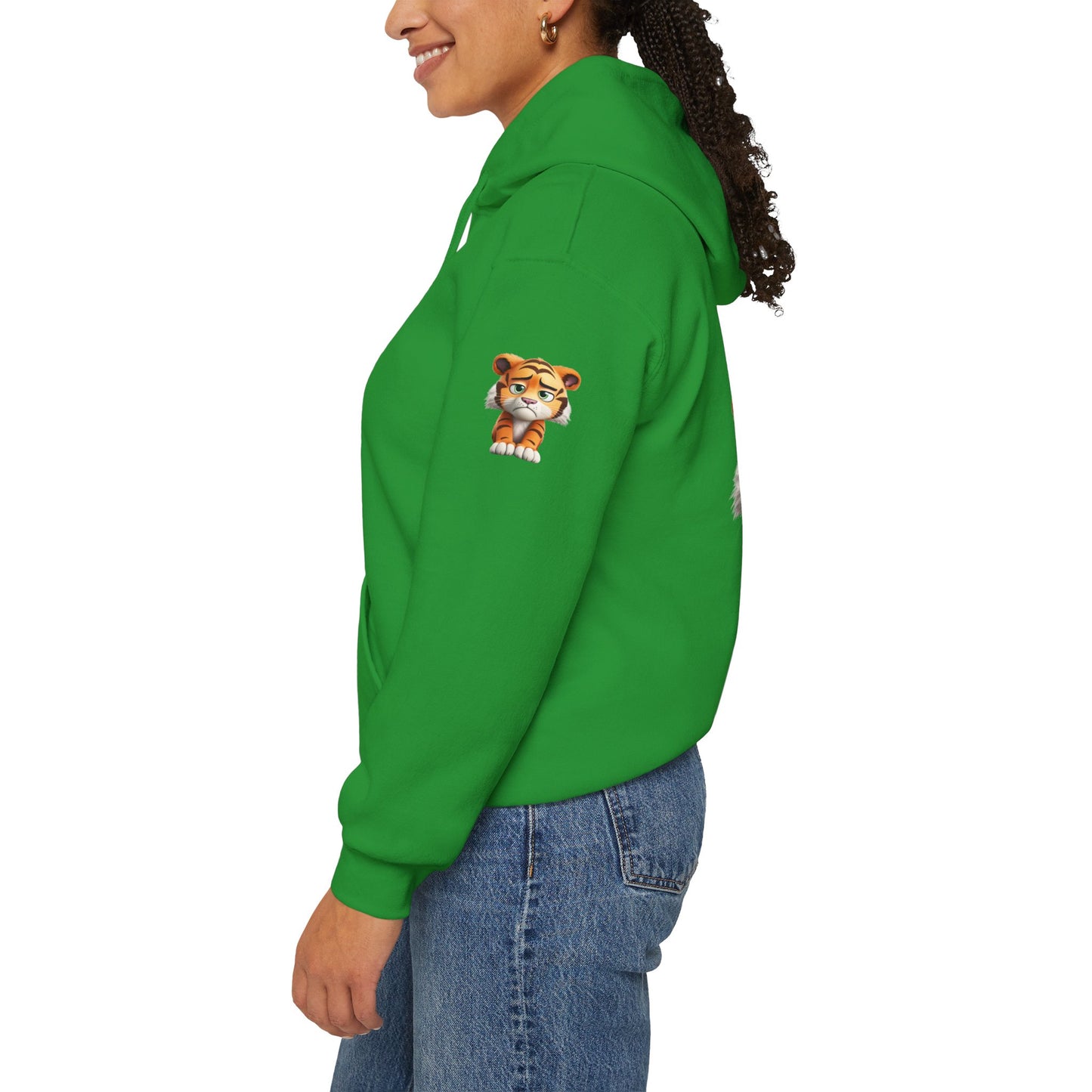 Princess Grace Cute Tiger Graphic Unisex Hoodie