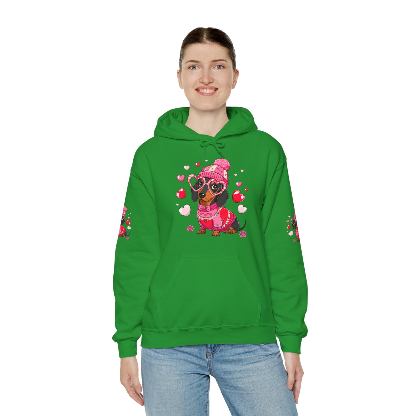 Princess Grace Cute Dachshund Love Sweatshirt for Dog Lovers