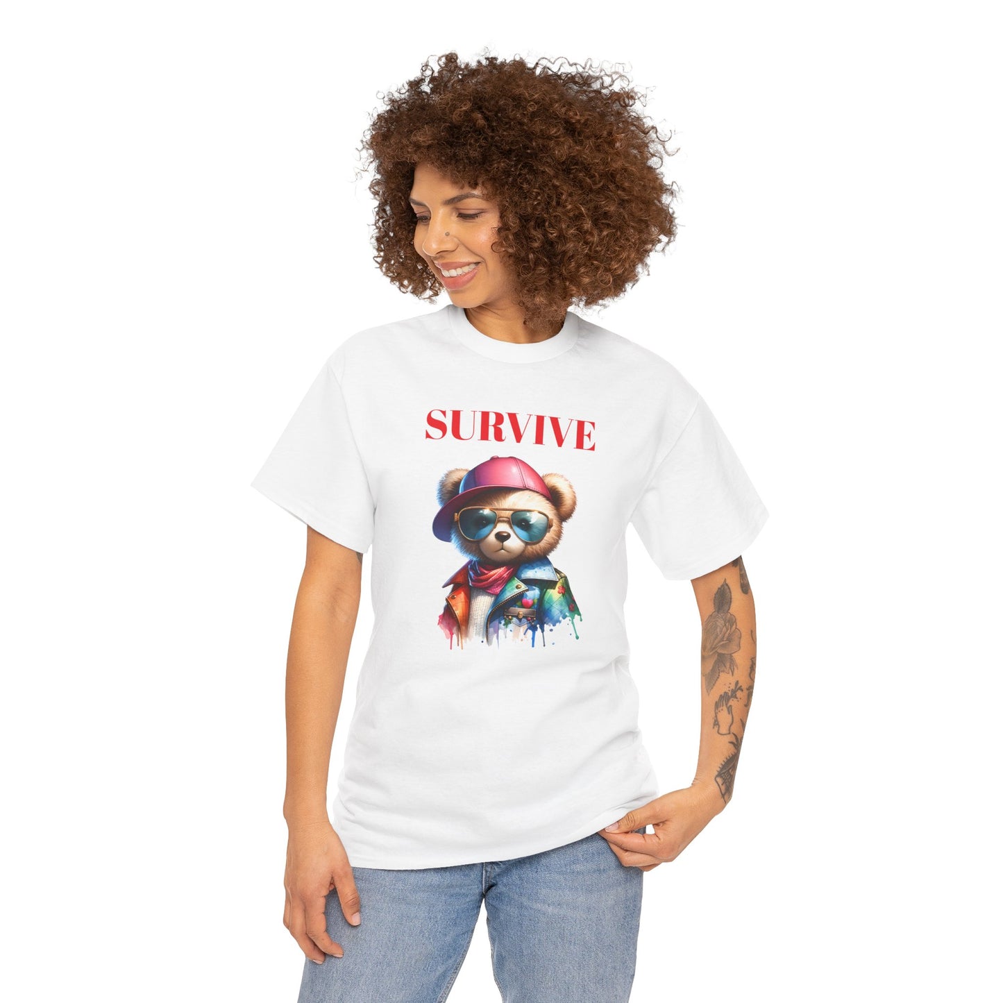 Princess Grace SURVIVE Unisex Heavy Cotton Tee