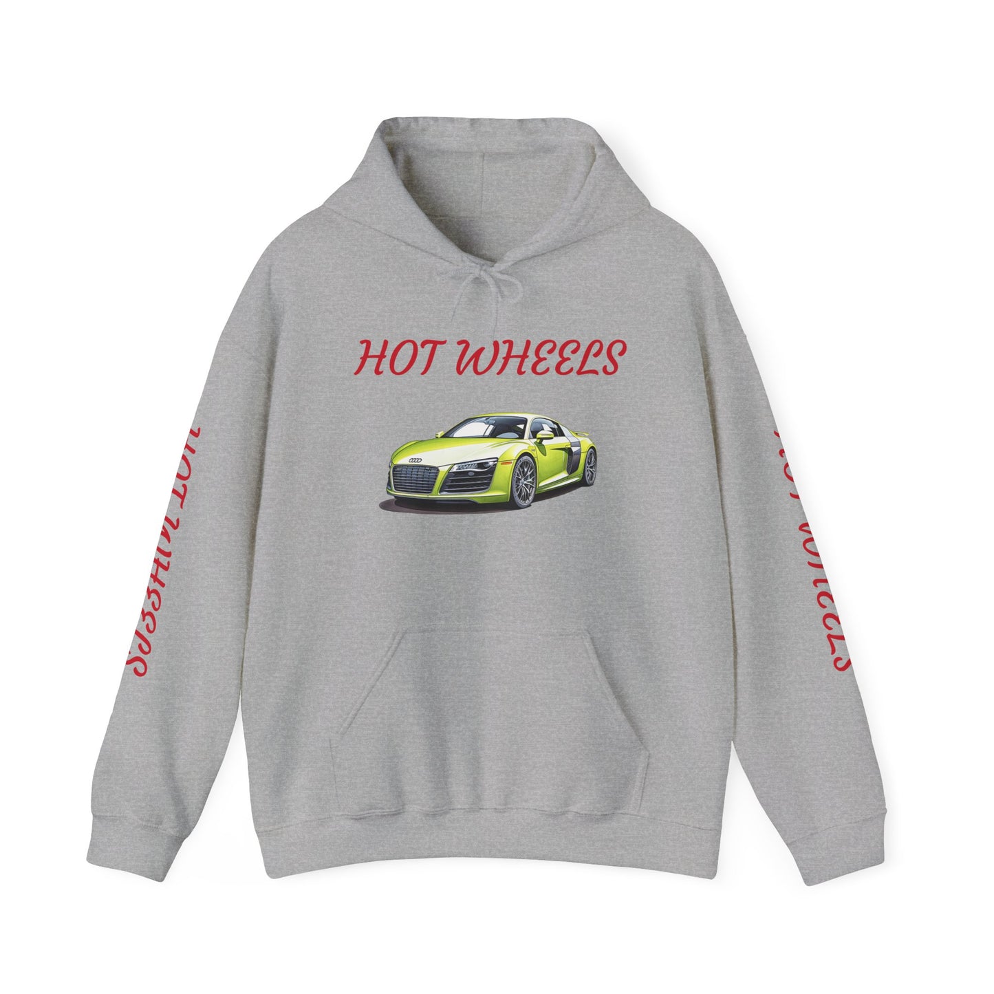Princess Grace Hot Wheels Unisex Hooded Sweatshirt Cool Car Design for Auto Enthusiasts
