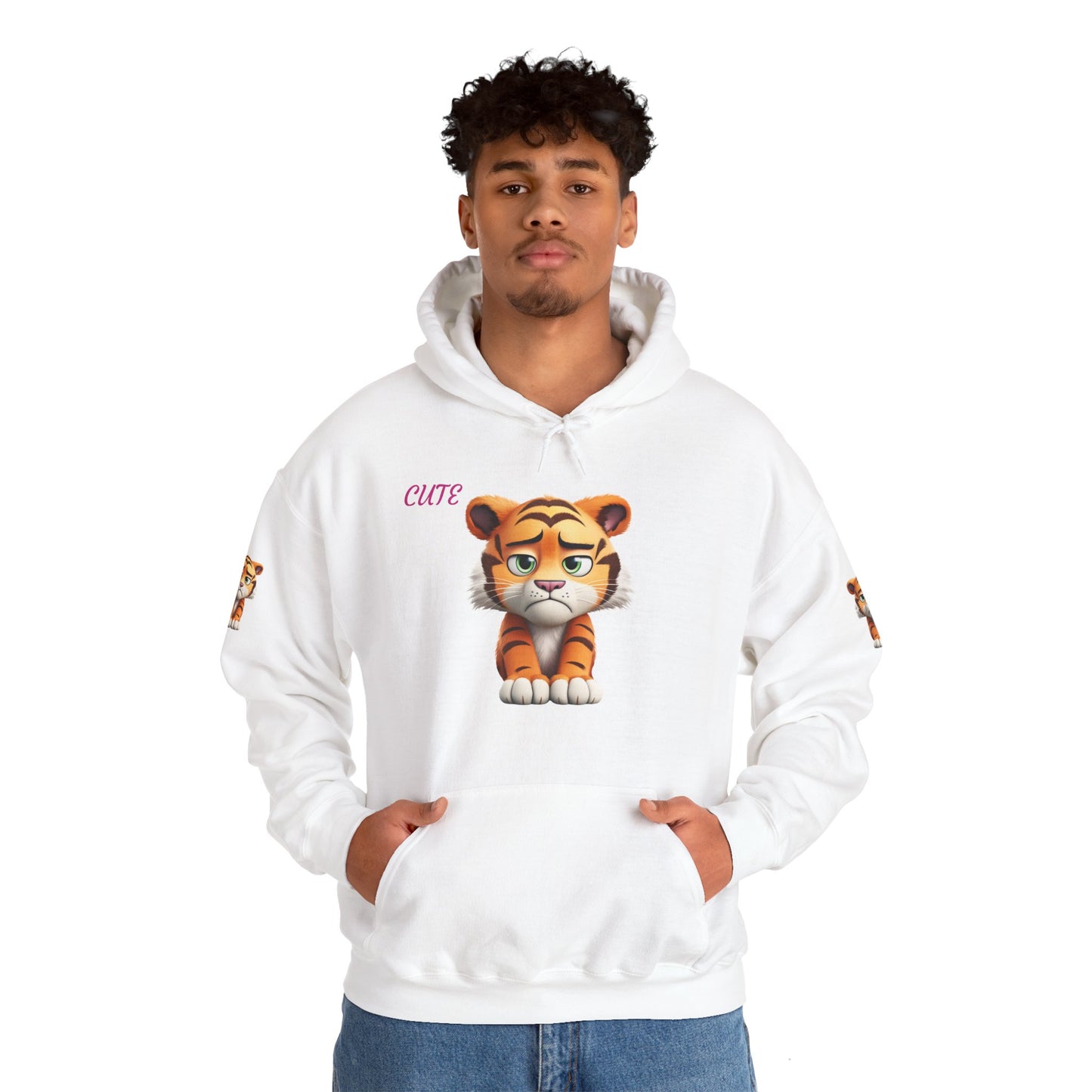 Princess Grace Cute Tiger Graphic Unisex Hoodie