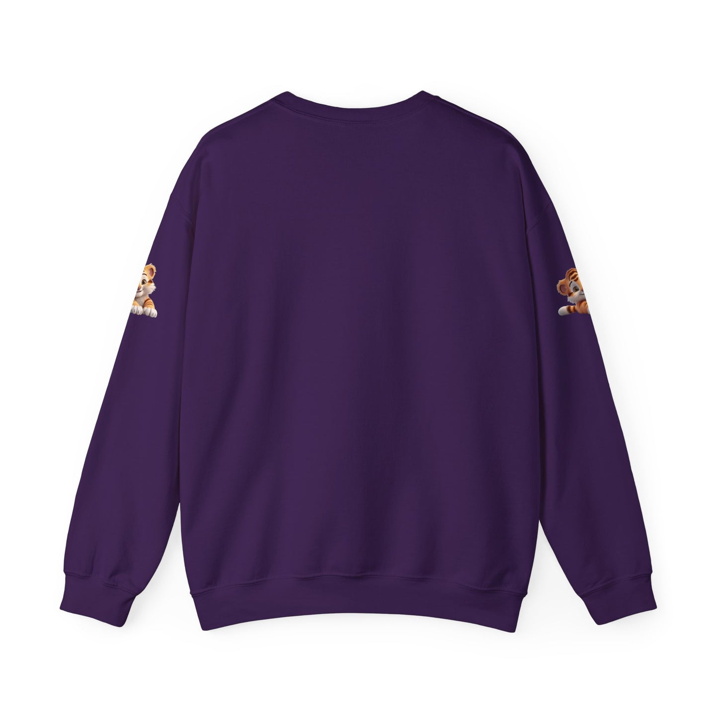Princess Grace Cute Tiger Unisex Heavy Blen Crewneck Sweatshirt