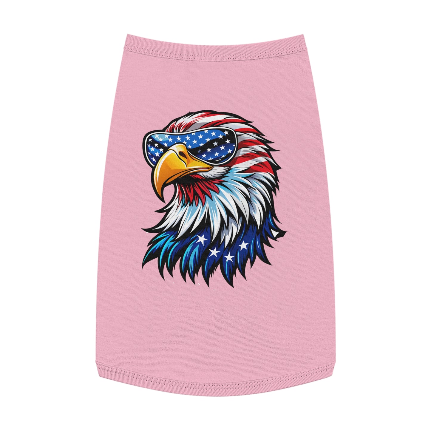Princess Grace Patriotic Eagle Pet Tank Top USA Independence Day Dog Apparel