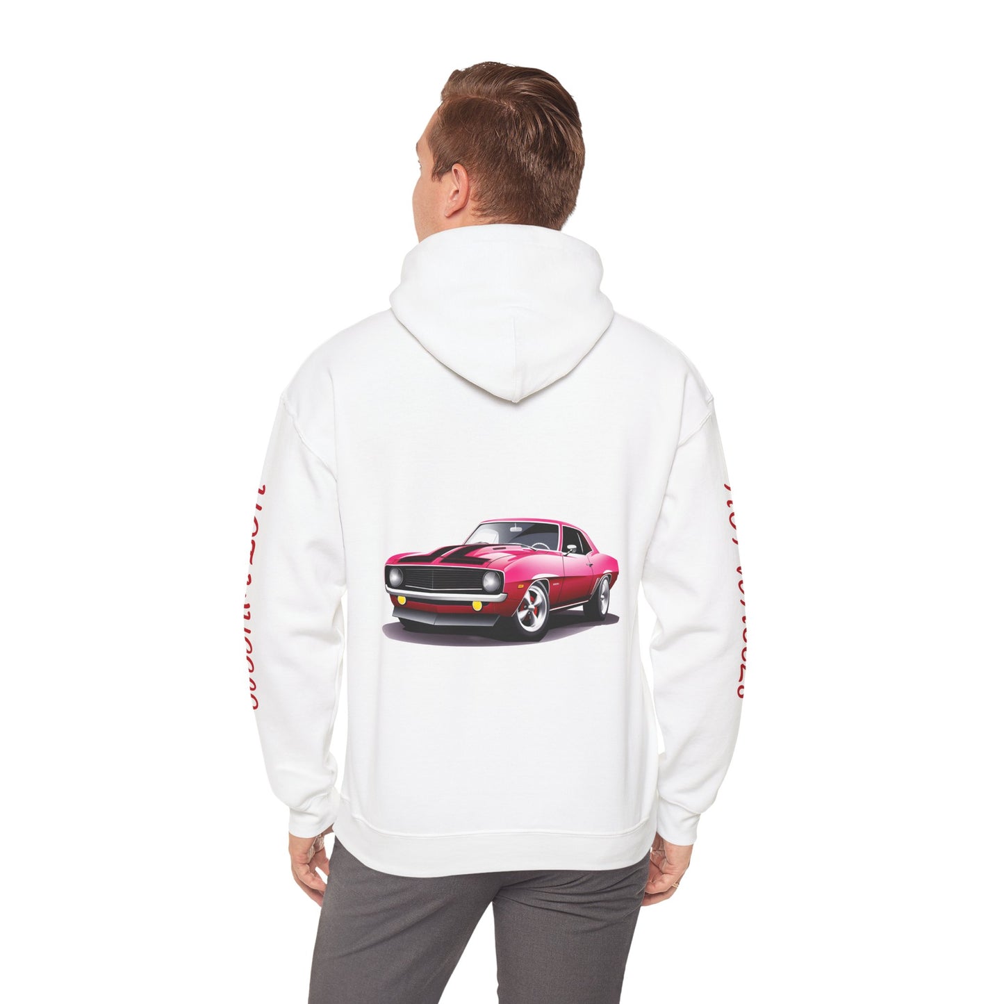 Princess Grace Retro Hot Wheels Hoodie for Car Enthusiasts