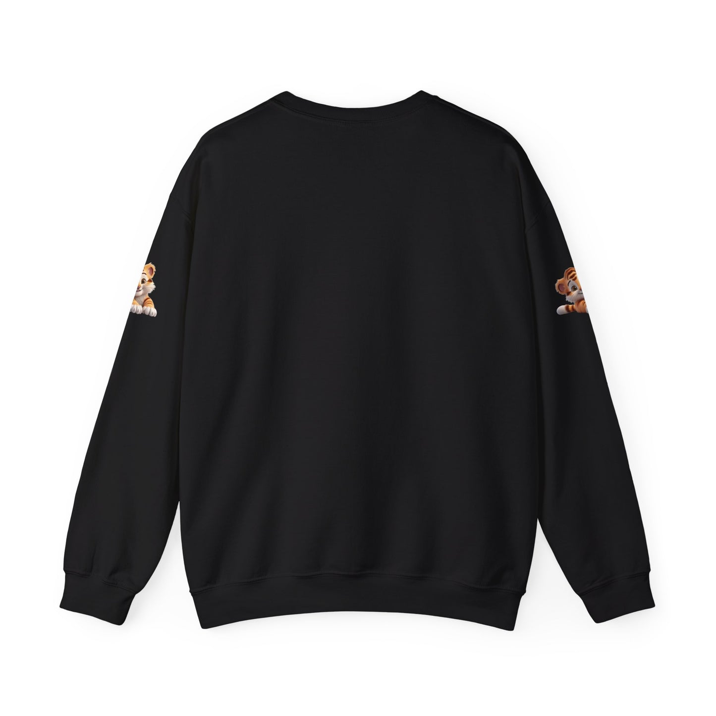 Princess Grace Cute Tiger Unisex Heavy Blen Crewneck Sweatshirt