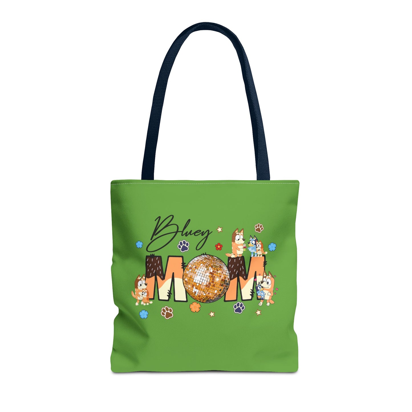 Princess Grace Bluey Mom Tote Bag Fun and Stylish for Dog Lovers