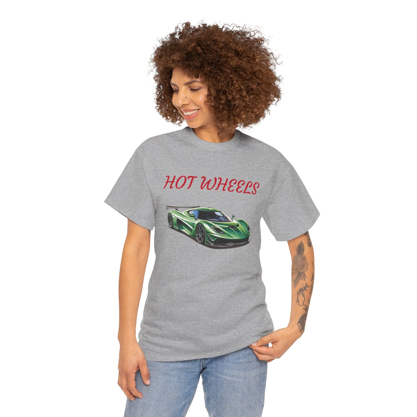 Princess Grace Hot Wheels Unisex Heavy Cotton Tee Car Enthusiast Shirt