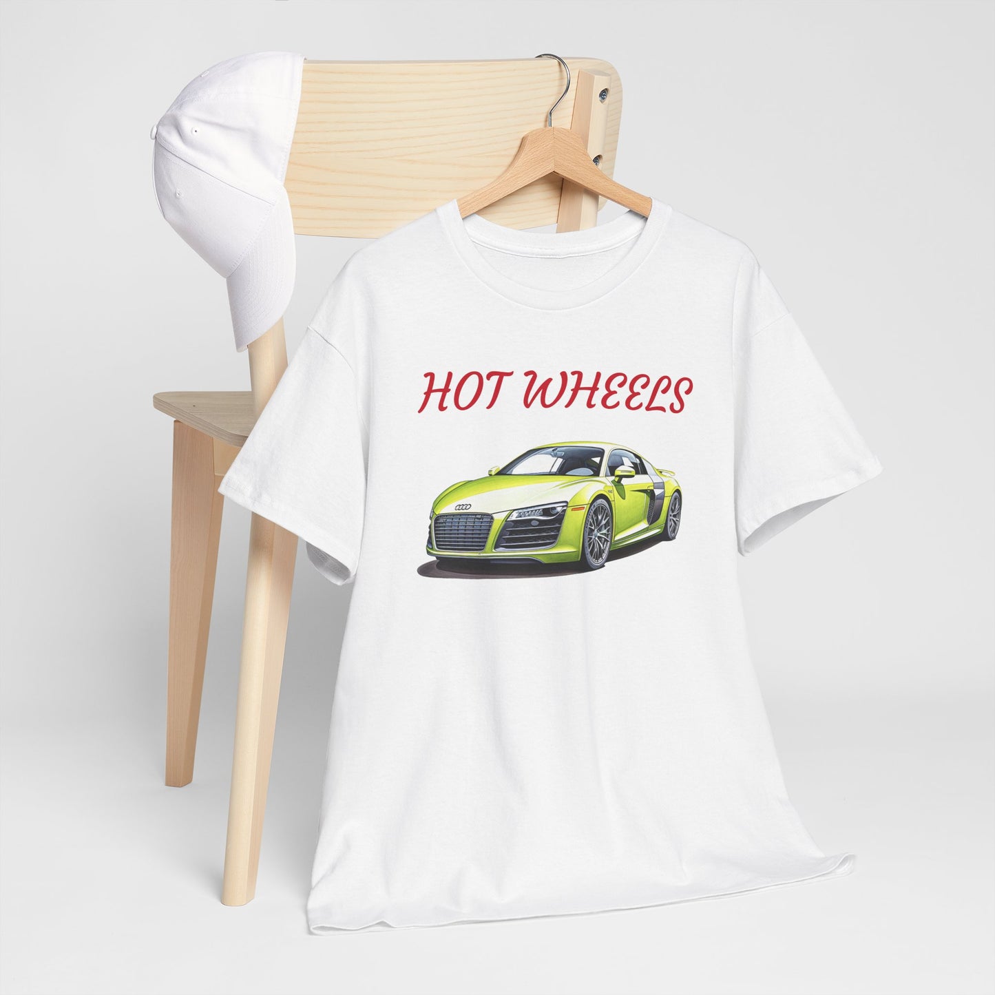 Princess Grace Cool Hot Wheels Unisex Heavy Cotton Tee Perfect for Car Enthusiasts