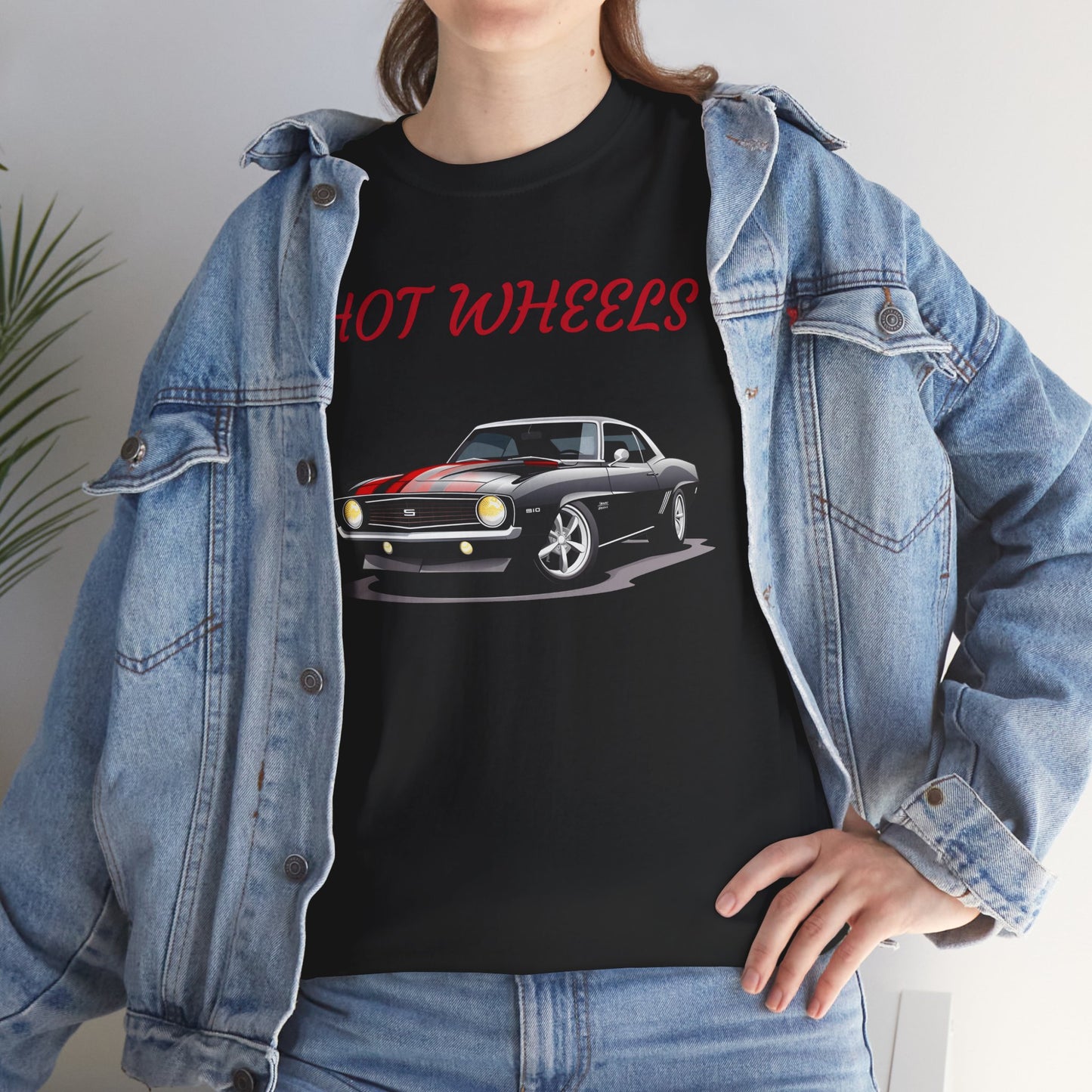 Princess Grace Hot Wheels Unisex Heavy Cotton Tee Classic Car Graphic Style