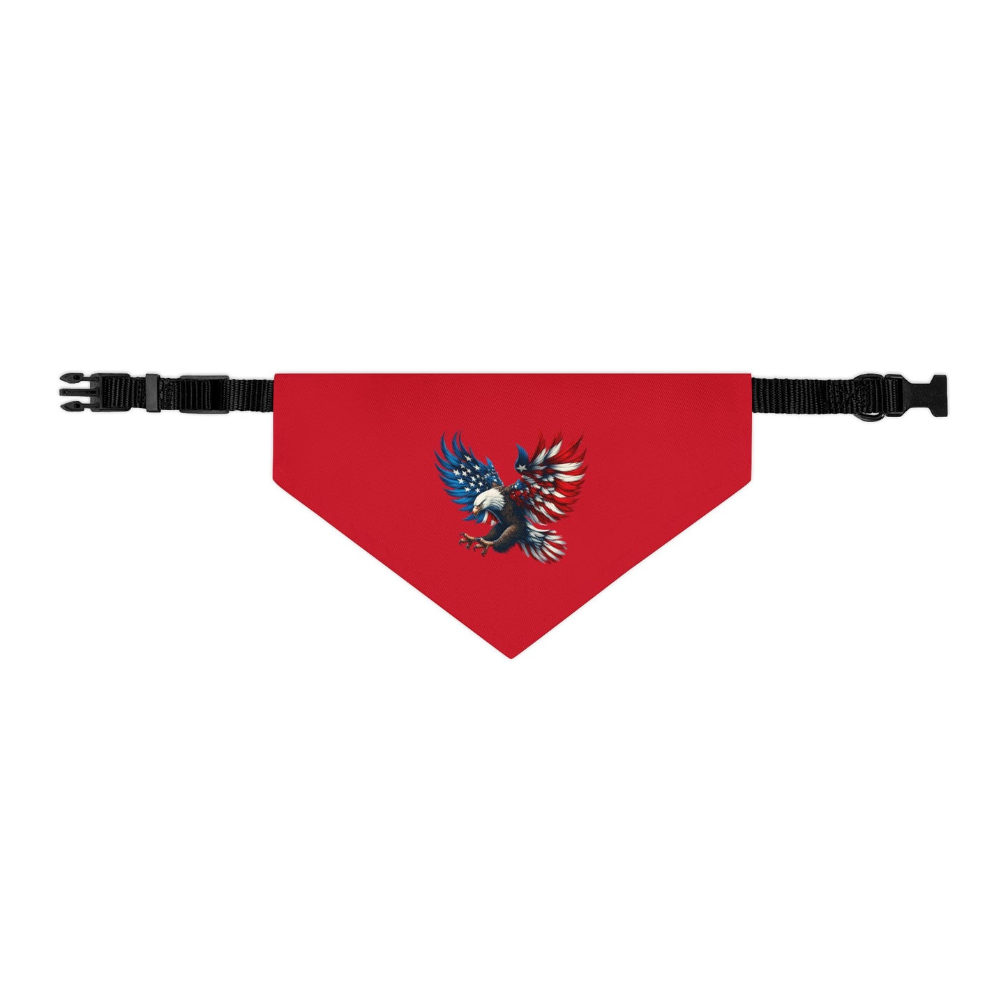 Princess Grace Patriotic Pet Bandana Collar American Eagle Design for Dogs