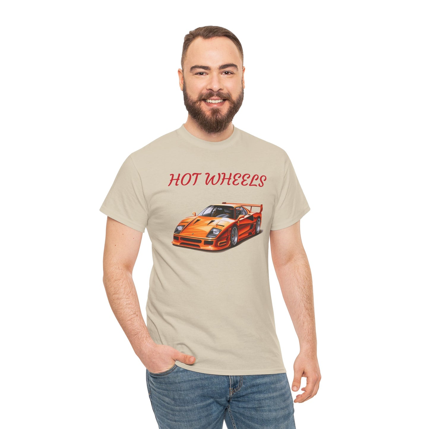Princess Grace Hot Wheels Unisex Heavy Cotton Tee Perfect for Car Lovers and Racing Fans