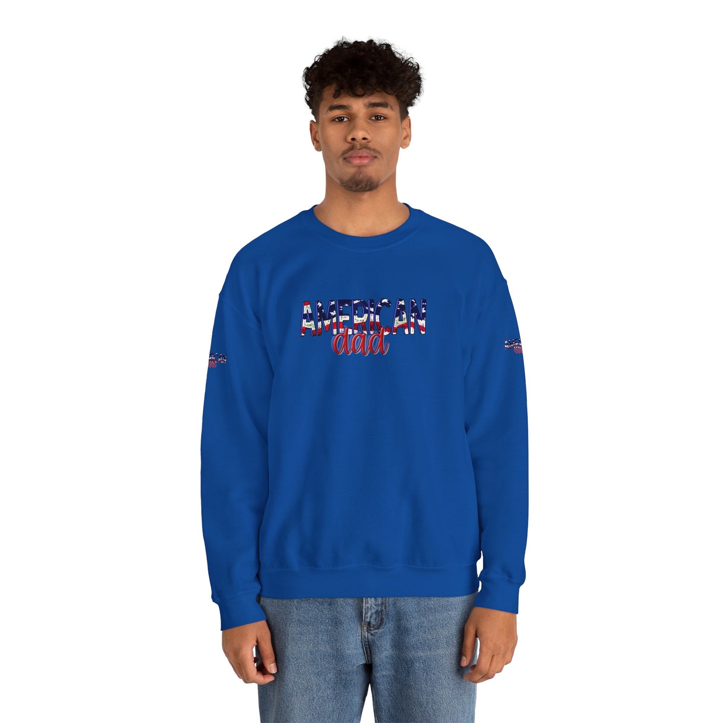 Princess Grace American Dad Unisex Crewneck Sweatshirt Patriotic Gift for Father's Day