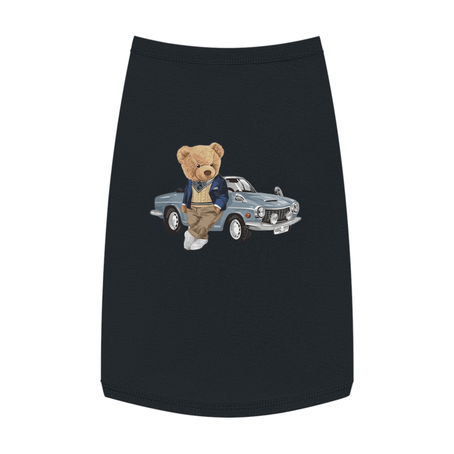 Princess Grace CUTE Cool Vintage Bear Pet Tank Top Cute Dog Apparel for Retro Vibes