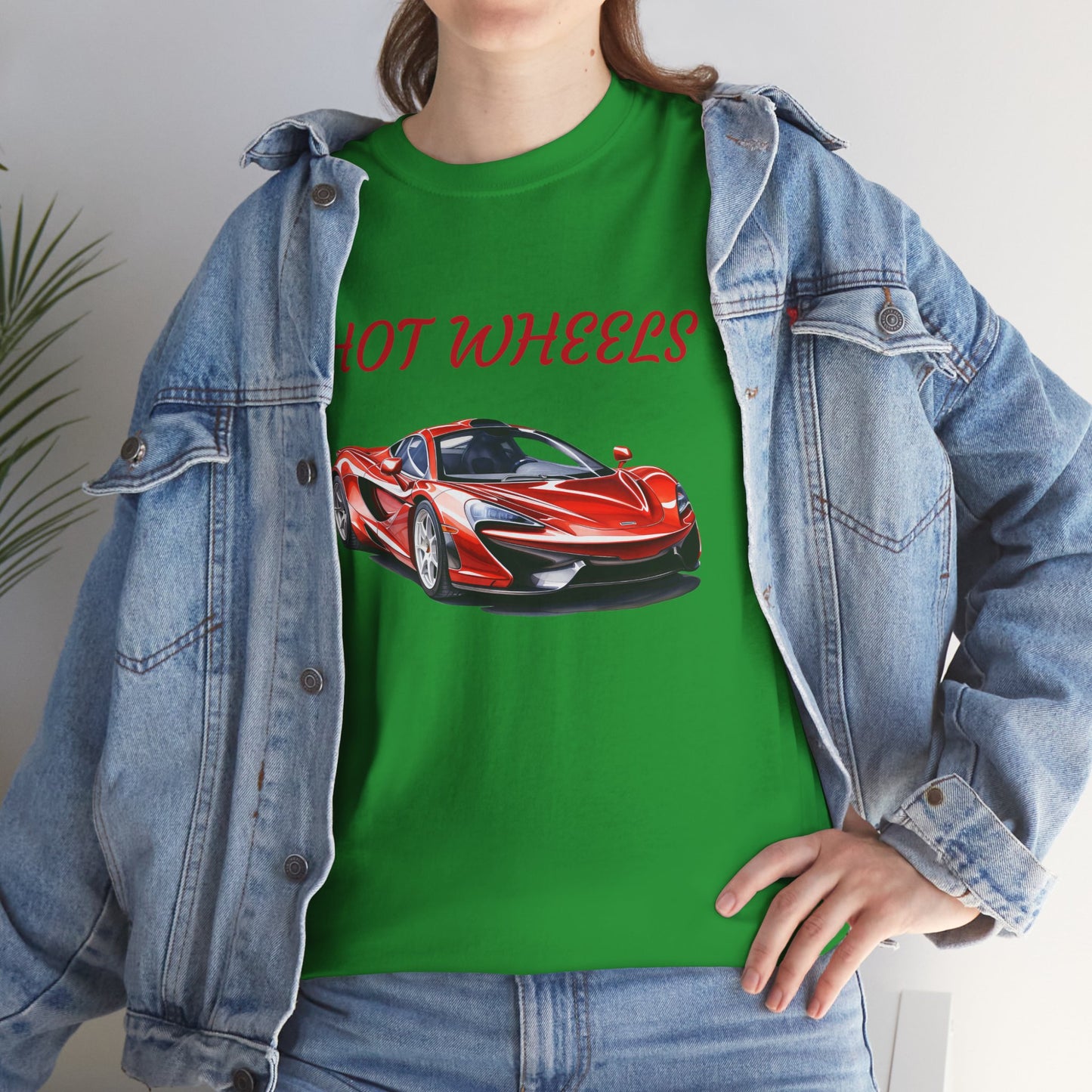 Princess Grace Hot Wheels Car Graphic Unisex Heavy Cotton Tee