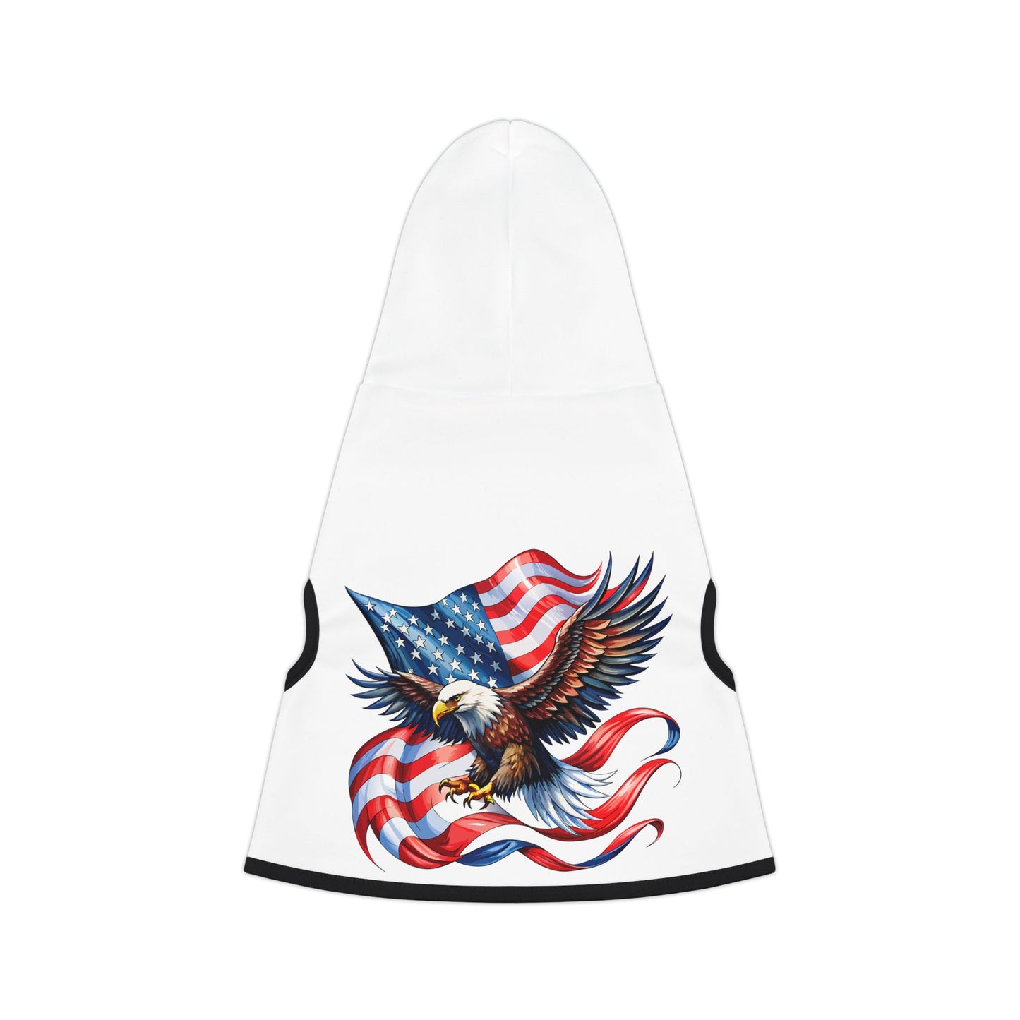 Princess Grace Patriotic Eagle Pet Hoodie Independence Day Must Have for Dog Lovers