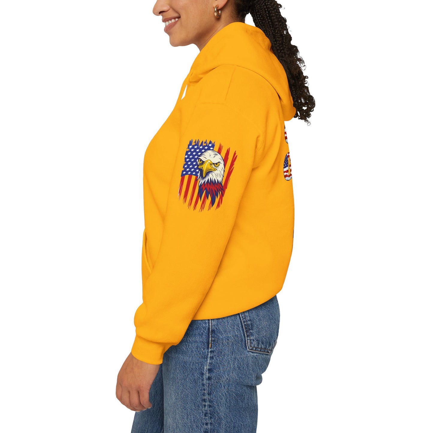 Princess Grace Patriotic Coast Guard Sweatshirt Unisex Heavy Blend Hoodie