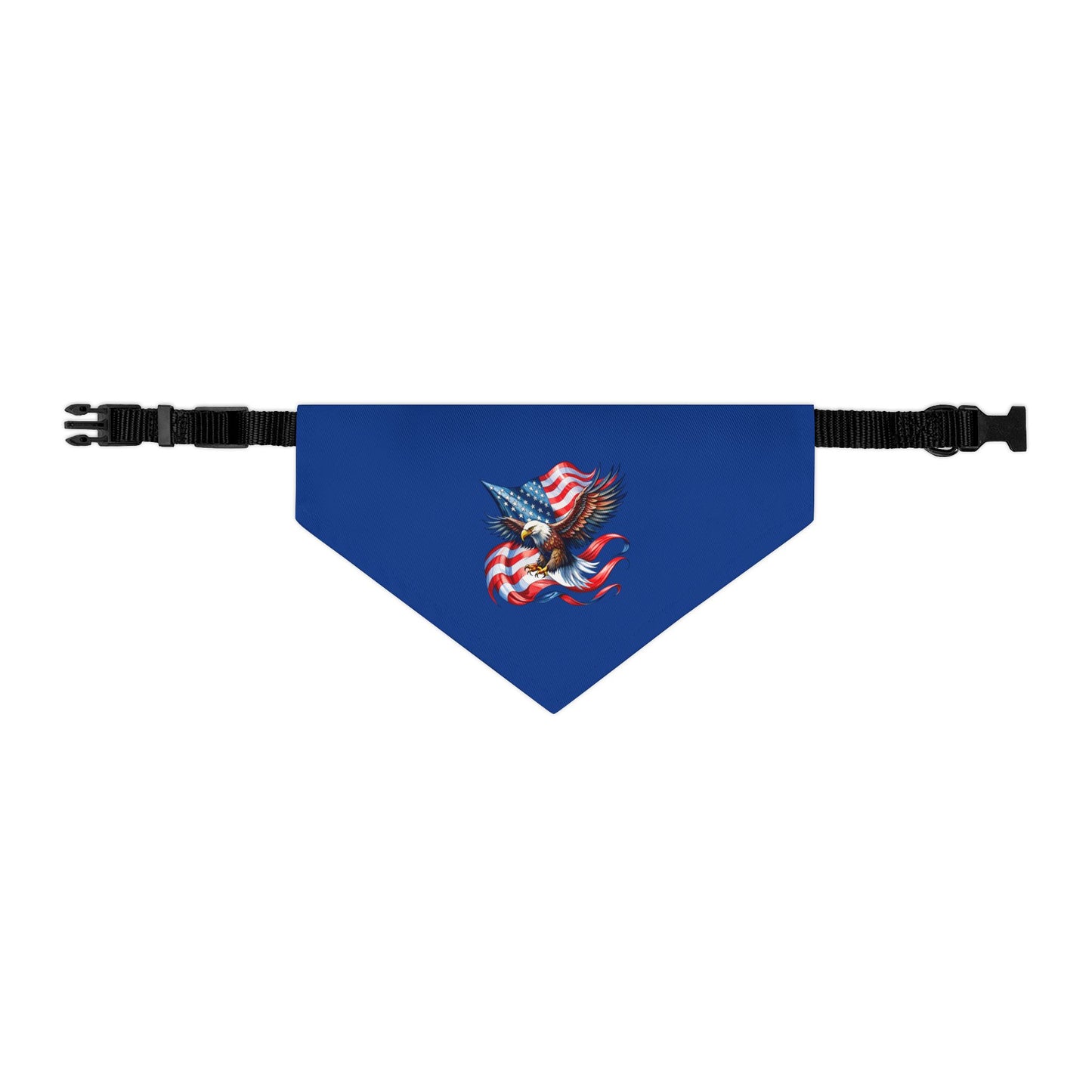 Princess Grace Patriotic Eagle Pet Bandana USA Flag Design for Dogs