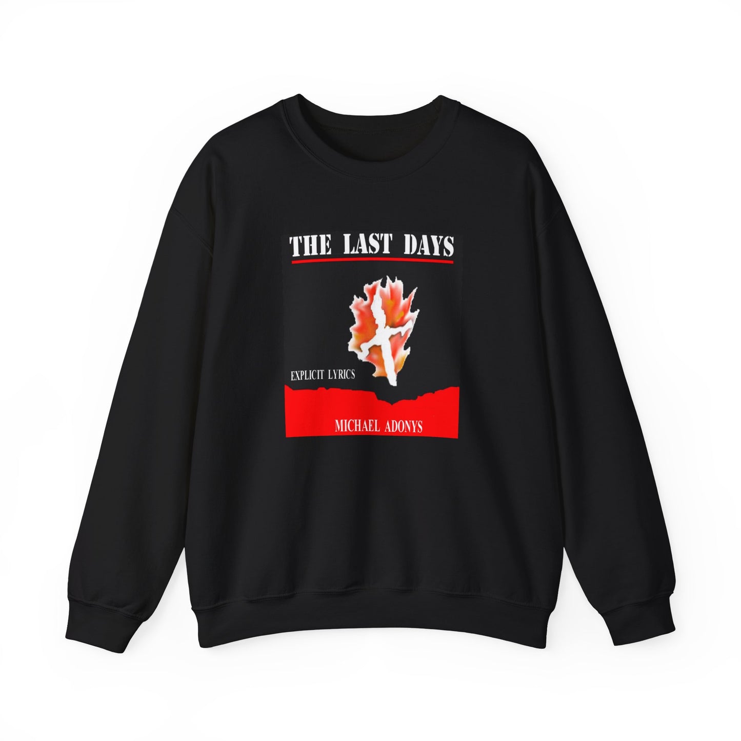Michael Adonys The Last Days Crewneck Sweatshirt Unisex Heavy Blend