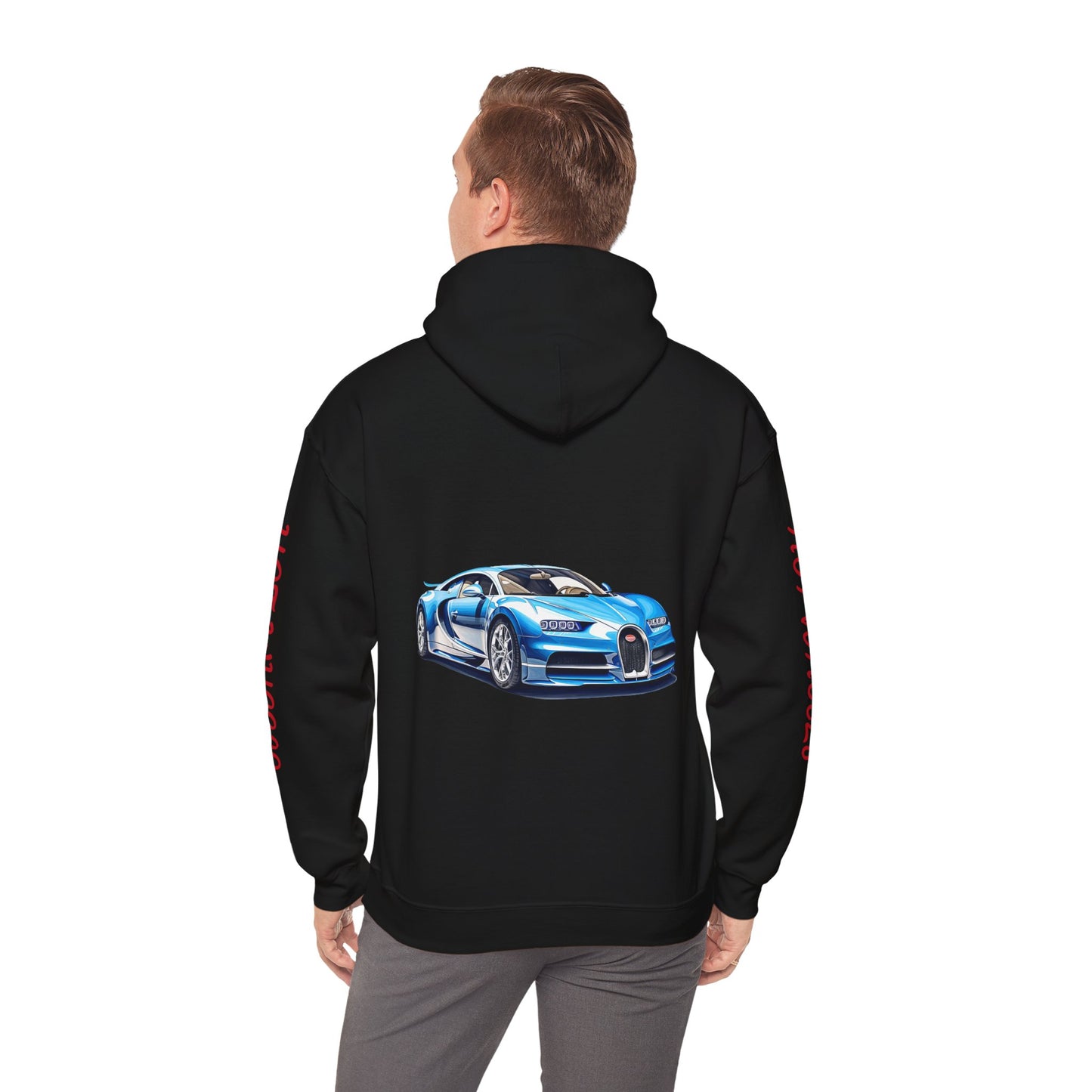 Princess Grace Hot Wheels Unisex Hoodie Cool Car Design Perfect for Automotive Enthusiasts