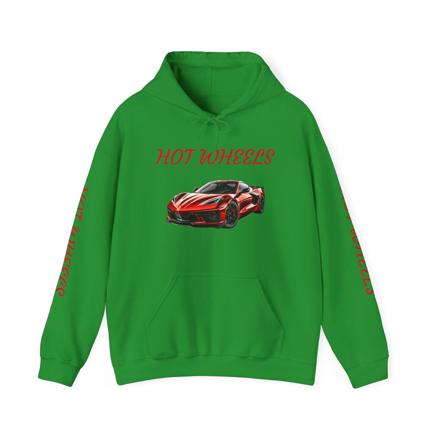 Princess Grace Hot Wheels Unisex Hooded Sweatshirt Stylish Car Graphic Sweatshirt for Car Enthusiasts